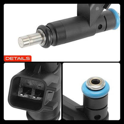 A-Premium Set of 8 Fuel Injectors Compatible with Dodge, Ram, Jeep