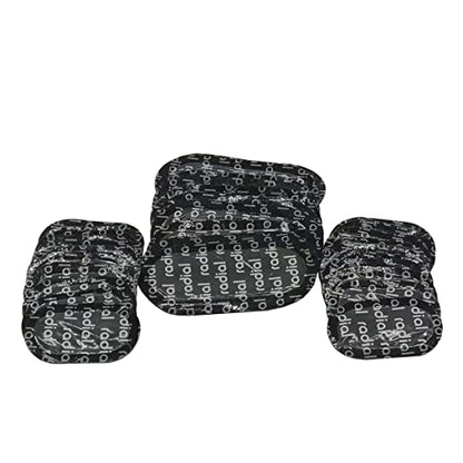 TP-MV2b Radial Tire Patch Kit 36 pcs(1 1/2" x 2 3/8" (38 x 61 mm) 24 pcs and 2" x 4" (49 x 100 mm) 12 pcs in a Box) - size: 1.5" x 2.4" 24 pcs ; 2" x 4" 12 pcs