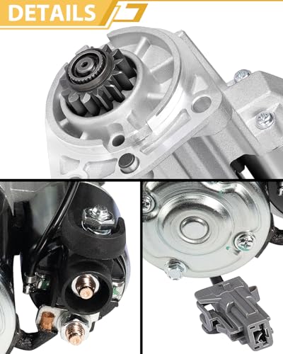 AATEE 19061N Starter for:-Nissan Rogue 2008-2013, Rogue Select 2014-2015 - style: 23300-ET80A