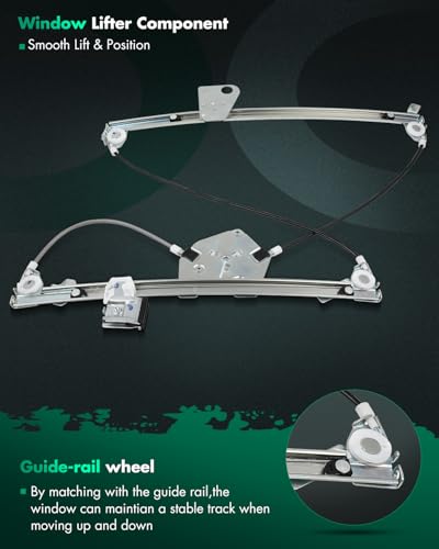 SCITOO Power Window Regulator w/o Motor for Mercedes-Benz CLS550 2007-2011 - size: 740-955 | Front Right