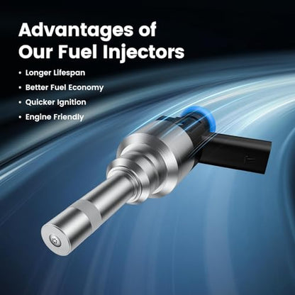Fuel Injectors For 2.4L Hyundai Sonata 2011-2014 Tucson 2014-2015 - size: 353102G710