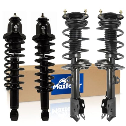 Maxfavor Front Rear Complete Struts Assembly and Shock Absorbers Fit for