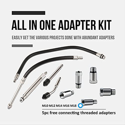 Lichamp 12pcs Compression Tester Adapter Kit with Spark Tester