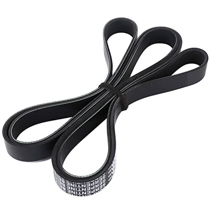 MOCA 7PK2470 EPDM Serpentine Belt Fits 92-03 for Dodge Dakota 3.9L & 98-00 for Dodge Durango 5.2L & 98-02 for Dodge Ram 2500 5.9L - size: 7PK2470