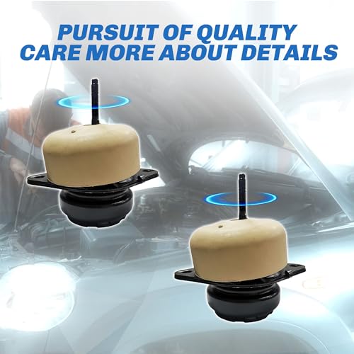 Front & Rear Engine Mount Kit Motor Mount - size: For Ford Mustang V6 V8