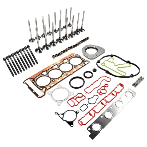 Engine Piston Timing Chain Kit Replacement for 2008-2011 VW Jetta Tiguan GTI Beetle Passat Audi A3 TT 2.0L Part# 06H109469T, 06H109469AD, 06D109611H, 06D109601M, 06H107065AM