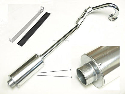 High Performance Big Bore Muffler Exhaust Pipe Assembly Replacement Compatible with Honda XR50 CRF50 XR 50 CRF 50 Chinese 70cc 110cc 125cc Dirt Pit Bike SDG SSR