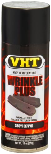 VHT Wrinkle Plus Coating, Flat, Black, 11 oz - color: Black, size: 11 Fl Oz (Pack of 1)