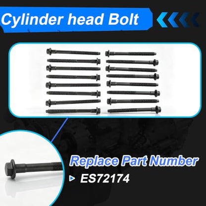 3.0 Head Gasket Set w/Head Bolts Fit for Ford Ranger Mazda 98-01 HS9902PT - size: 3.0 Head Gasket Set
