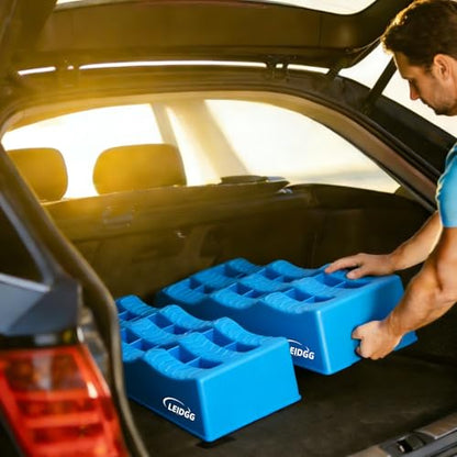 2Pack 3-Tier Levelling Ramps for Campervans Heavy-Duty - size: 3-Tier Levelling Ramps