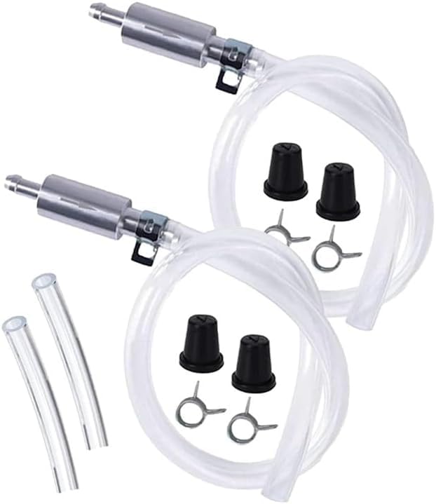 Brake Bleeder Hose - for Car Motorcyle Clutch One Way Check Valve Tube Bleeding Tool Kit 2pcs
