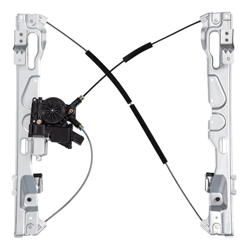 Front Passenger Side Power Window Regulator with Motor - size: 751-601