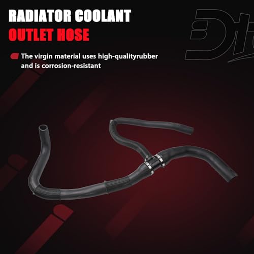 Engine Coolant Hose, Radiator Return Hose, Cadillac Escalade, 24338