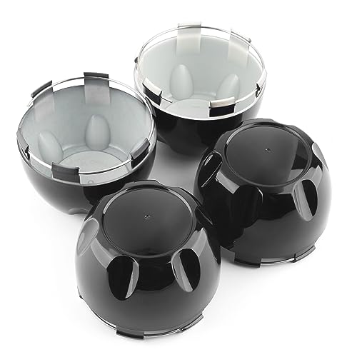 4Pcs 99.5mm(3.92inch) Wheel Center Caps for Helo Maxx 6 Wheel Rim Replacement 789K101 X1834147-9SF Hub Cap, (Gloss Black, Inner 96.5mm 3.8in) - color: Gloss Black, size: 99.5mm Outer, 96.5mm Inner, Gloss Black