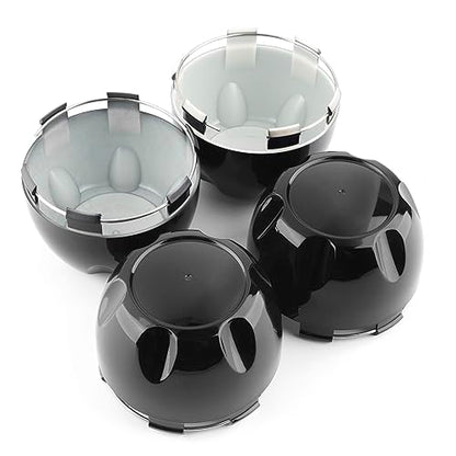 4Pcs 99.5mm(3.92inch) Wheel Center Caps for Helo Maxx 6 Wheel Rim Replacement 789K101 X1834147-9SF Hub Cap, (Gloss Black, Inner 96.5mm 3.8in) - color: Gloss Black, size: 99.5mm Outer, 96.5mm Inner, Gloss Black