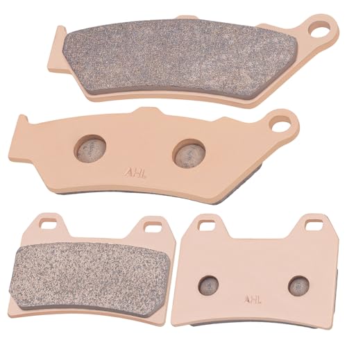 AHL Front & Rear Brake Pads Set for Victory V92C (All Models Single Front Rotor) 1998-2003 (Sintered copper-based) - size: Sintered copper-based