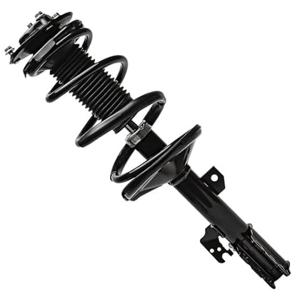Detroit Axle - Front 4pc Struts Kit for Toyota Highlander Replacement - size: 4QS47073/Sway Kit