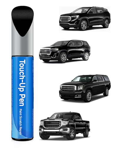 Mosaic Black/Ebony Twilight Metallic GB8/WA384A Touch Up Paint Pen Compatible with GMC– DIY Car Paint Scratch Repair Kit, Automotive Paints, Exact Color Match for Scratches, Rust & Chip Repair - color: Mosaic Black/Ebony Twilight Metallic