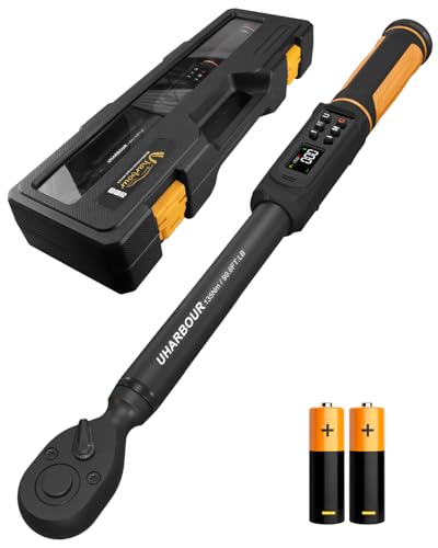 Uharbour 3/8" Drive Digital Torque Wrench 1.5-99.5 ft-lbs/6.8-135Nm - size: 3/8" Drive, style: 1.5-99.6 Ft.lb