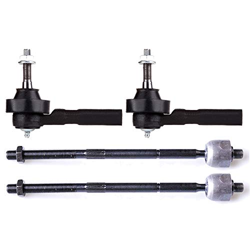 SCITOO 4-PC SET Suspension Kit For Chrysler Town & Country Voyager For Dodge Caravan Grand Caravan Inner Tie Rod End,Outer Tie Rod End