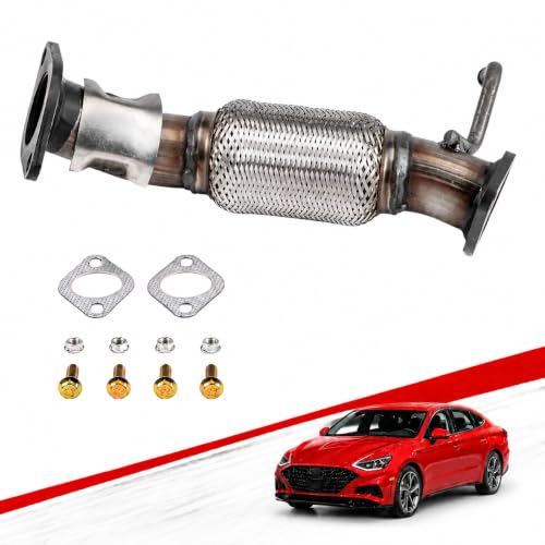 52547 Front Flex Exhaust Pipe for 11-14 Hyundai Sonata 2.4L Non-Hybrid FP03 - size: Sonata-2.4'' SIZE
