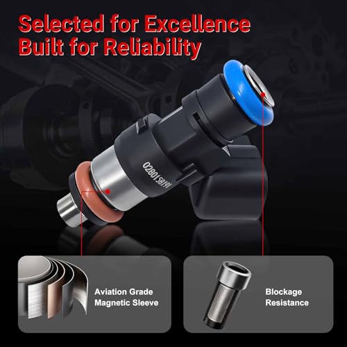 Fuel Injectors 0280158191 Compatible with Ford Lincoln 3.5L 3.7L V6 - size: 0280158191