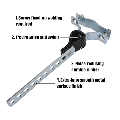 Penitue Universal RV Exhaust Pipe Hanger for Forest River Onan Cummins 1552174, Generator Muffler Tail Bracket Replacement Fits 1-1/4" to 1-3/4" OD Exhaust Pipe