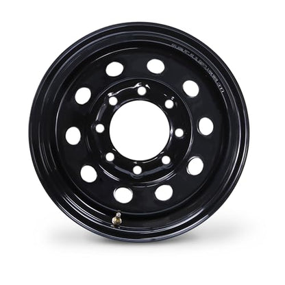 LIBRA 16X6 Heavy Duty Trailer Wheel 8X6.5" Black Mod Rim 4400lbs LCC-17061