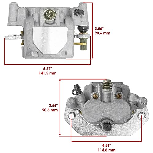 Caltric Front Right Brake Caliper Compatible with Yamaha Viking 700 YXM700P 4x4 FI EPS 2014-2023