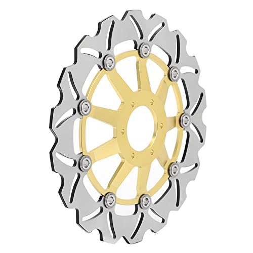 Front Rear Brake Disc Rotors Pads for HONDA CBR 600 F3 CBR600F3 1995-1998 - color: Gold