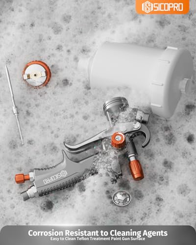 LVLP Spray Gun, Automotive Paint Gun, Spray Gun for Painting - color: Gray3