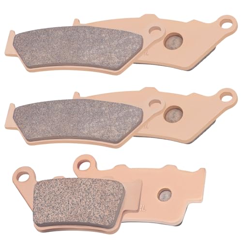 AHL Front & Rear Brake Pads Set for BMW F800GS F800 GS 2008-2011 (Sintered copper-based) - size: Sintered copper-based