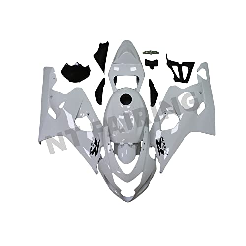 YTL Nardo Gray Full Fairing Fit for Suzuki 2004-2005 GSXR 600/750 - color: 010 Nardo Gray