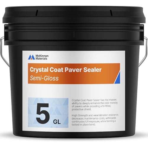 McKinnon Concrete & Paver Sealer 5 Gallon, Semi-Gloss Wet Look Sealer - size: 5 Gallon