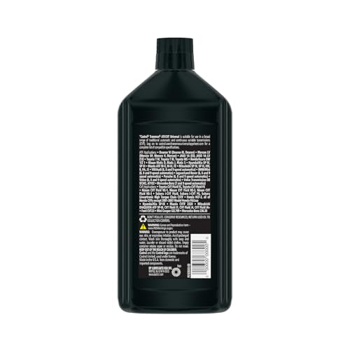 Castrol Transmax ATF/CVT Universal Fluid, 1 Quart, Pack of 6