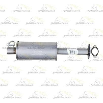 Exhaust Resonator Pipe Compatible for 2013-2014 Ford Fusion 1.6L | 2013-2019 Ford Fusion 2.5L | Stainless Steel | Northeastern Exhaust | Free Gasket & Clamp Included | Direct-Fit Replacement