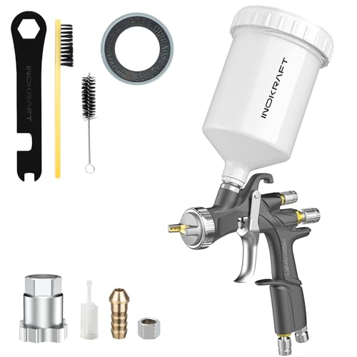 InoKraft D1 LVLP Air Spray Gun Basic Kit - size: LVLP Spray Gun Basic Kit