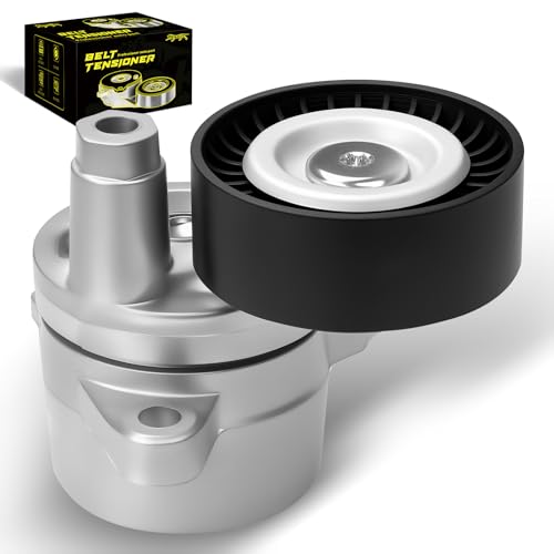 Oktiger High Performanced Belt Tensioner Assembly with Pulley Fit for Nissan Altima Sv Base S Sl Sr 2013-2018, Rogue S Sl Sv 2014-2020, Pulley Tensioner OE#39358 - size: 39358