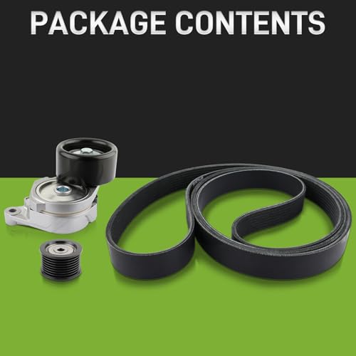 Serpentine Belt Tensioner SK89378 1660338010 Idler Pulley K080948 Belt Kit