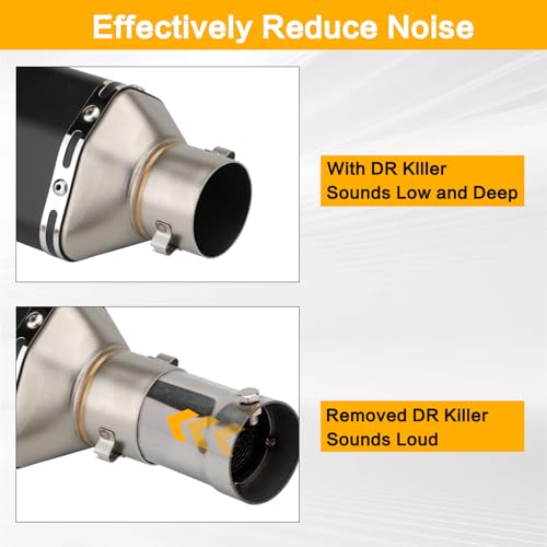 Universal Motorcycle DB Killer 51mm 2 Inch Exhaust Baffle - size: Style C