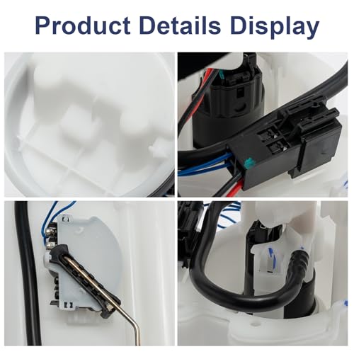 Electric Fuel Pump Module Assembly Fit for Mercedes-Benz W203 C230 C240 C280 C320 CLK320 SLK280 2001 2002 2003-2007 1.8L 2.3L 2.5L 2.6L 3.0L 3.2L Replace 2034702394 E8475M Right Side