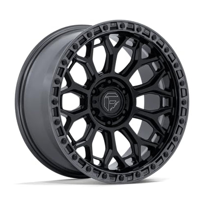 FUEL OFF-ROAD TALON 17X9 6X135 5.04 1mm GLOSS BLACK W/GUNMETAL LIP - FC901BA17906301 - color: GLOSS BLACK W/ GUNMETAL LIP, size: 17X9, 6X135, 5.04, 1mm