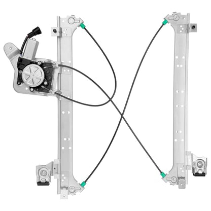 Obaee 741-578 Rear Driver Side Power Window Regulator with Motor Assembly Compatible with 2000-2007 Chevy Silverado/Tahoe/Suburban/Avalanche 1500 2500 3500, Cadillac Escalade, GMC Yukon XL/Sierra - size: Rear Left Driver Side