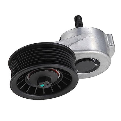 38116 Drive Belt Tensioner w/Pulley Assembly (For 3.9L/5.2L/5.9L) Fit For Do-dge 92-94 B150 [92-03 Dakota] 98-03 Durango [94-03 Ram 1500] 93-98 Je-ep Grand Cherokee (OE# 53010158AB) - size: 38116