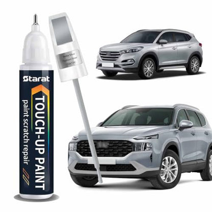 Stellar Silver/Typhoon Silver(T2X/T3X) Touch Up Paint Pen for Hyundai - color: Stellar Silver/Typhoon Silver (T2X/T3X)