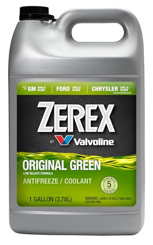Zerex Original Green Low Silicate Concentrate Antifreeze/Coolant 1 GA, Case of 6