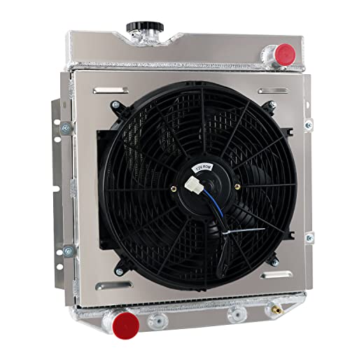 Radiator Fan For 60-66 Ford Mustang Falcon Econoline Ranchero Mercury Comet - size: 3-Row Radiator Fan Relay Kit