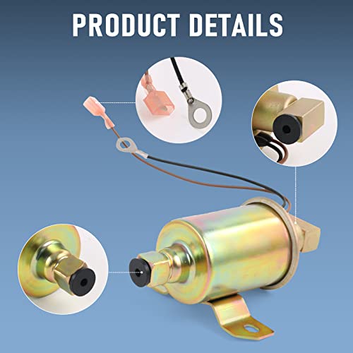 E11009 Electric Fuel Pump replacement for Onan 5500 RV Cummins Generator - size: E11009 Fuel Pump