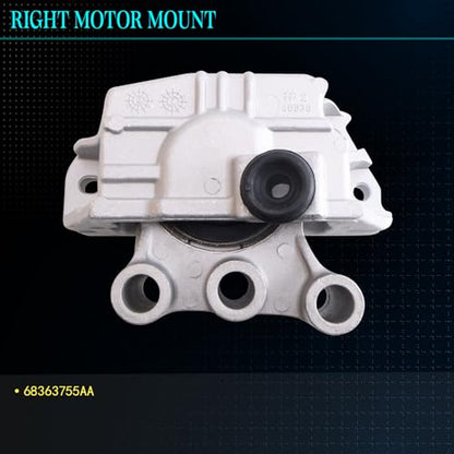 Motor Mount Kit for 2016-2017 500X 2015-2017 Renegade 2.4L L4 - size: 2016-2017 500X 2.4L