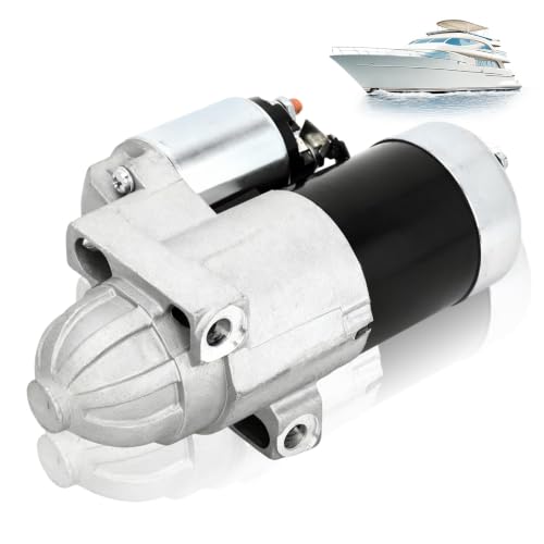 Marine Starter SAE J1171 for Mercruiser 1996-2007 4.3L 5.0L 5.7L 6.2L 7.4L 8.2L & Volvo Penta 3.0L 4.3L 5.0L 5.7L 8.1L – 11T 1.4KW 12V CW – Replace for 863007A1 50-863007A1 - style: SAEJ1171